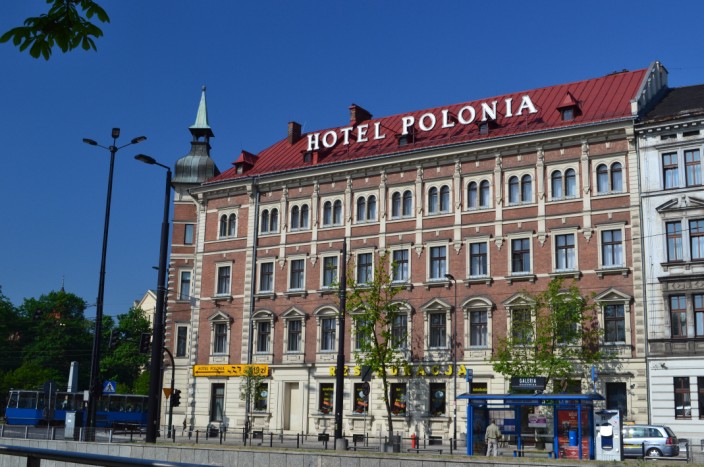 Our hotel, the Polonia, great rooms, service and food